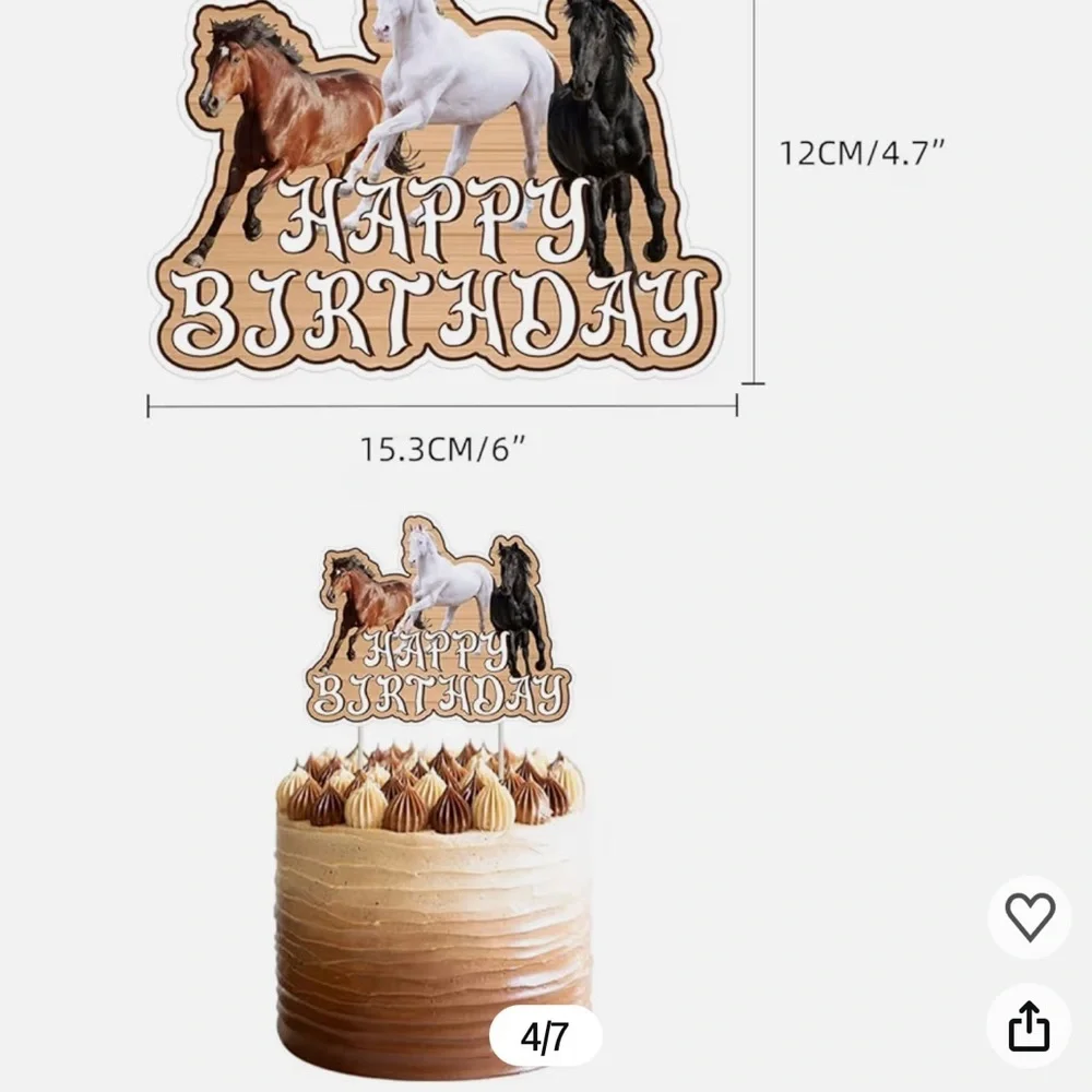Equestrian Party Decor Set